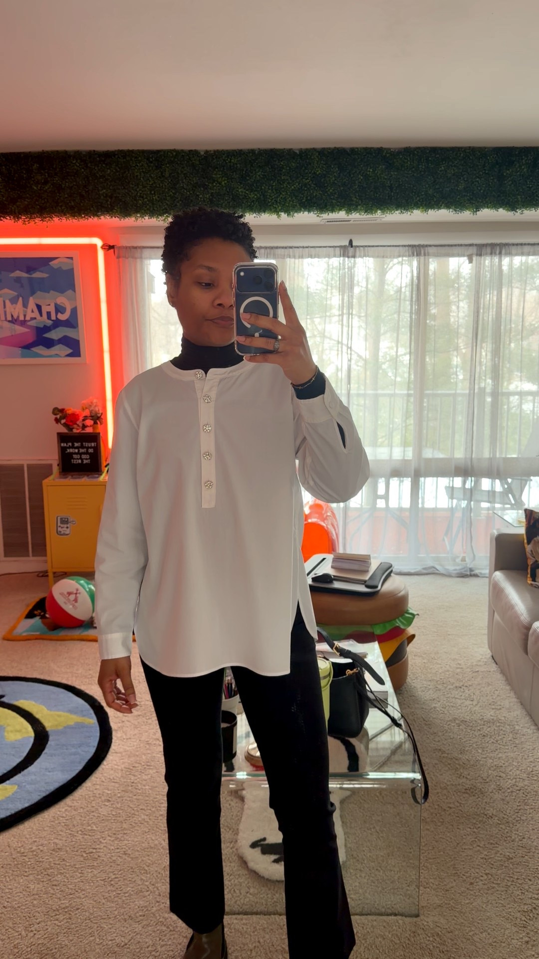 Today’s ootd: I’ve been loving this new outfit combo of an all black base and a layering piece. It’s easy and automatically chic! 

#LTKValentine #LTKootd #LTKgrwm