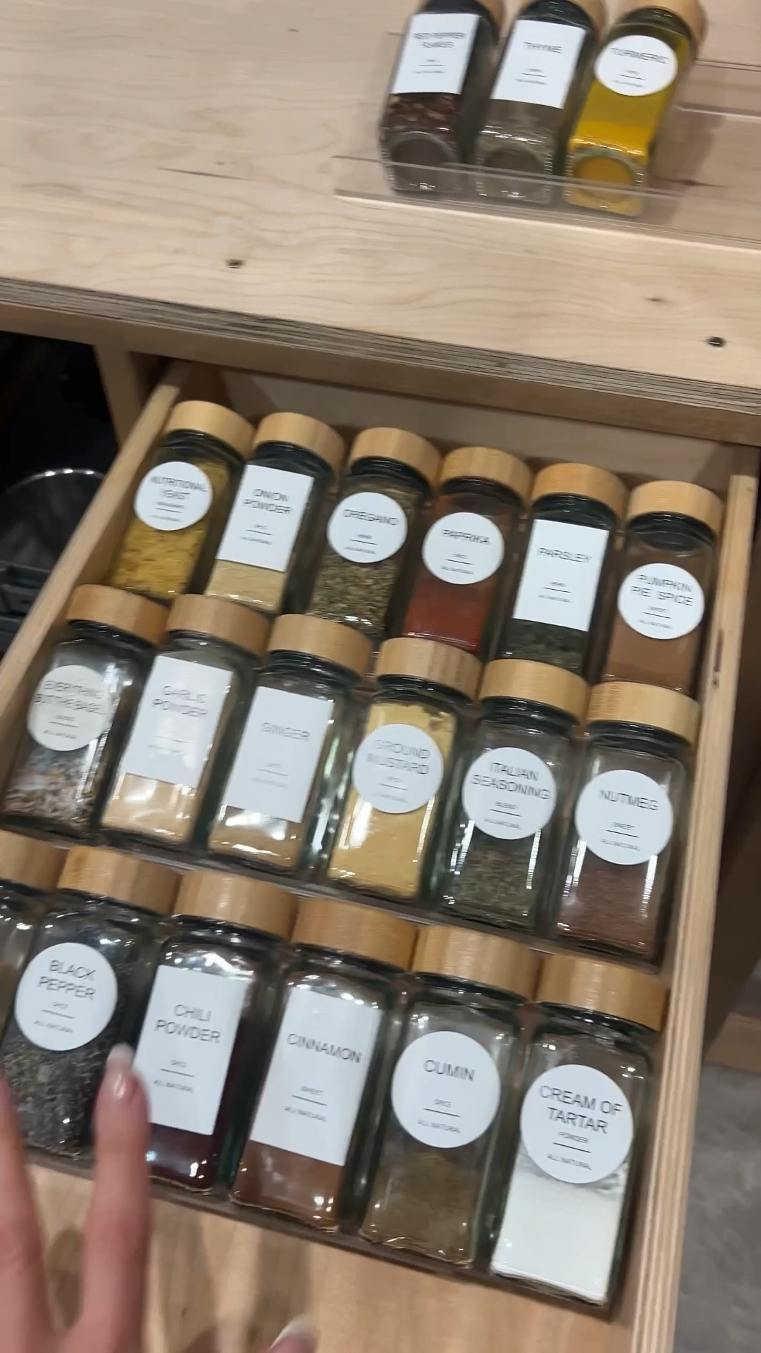 Spice drawer organizer. Acryclic seasoning organizer rack. Clear spice rack tray. Kitchen seasoning jars  

#LTKdayinmylife #LTKmomlife #LTKHome