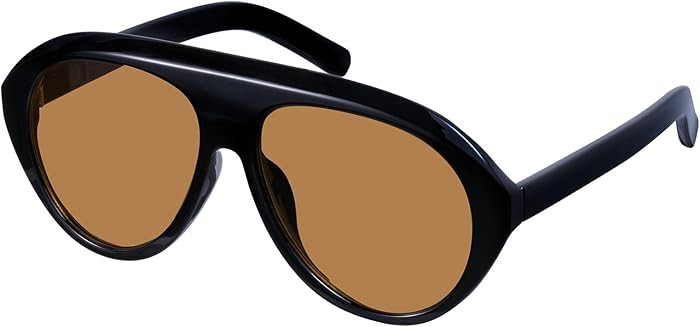 mosanana Trendy Oversized Aviator Sunglasses for Women MS25105 | Amazon (US)