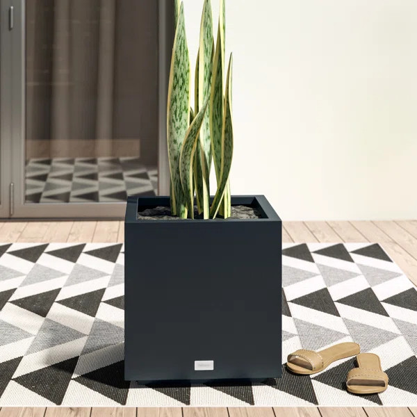 Metallic Series Galvanized Steel Planter Box | Wayfair Professional