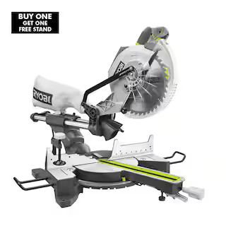 15 Amp 10 in. Corded Sliding Compound Miter Saw with LED Cutline Indicator | The Home Depot