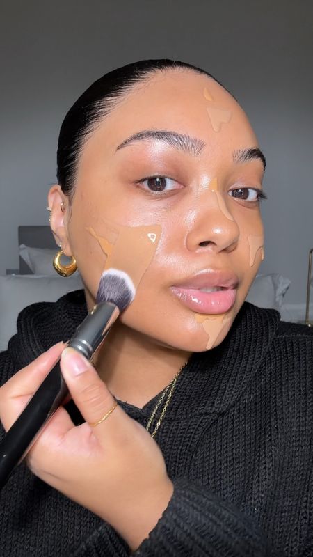 This foundation has me in a chokehold rn! I’m currently mixing 330 & 340. Without my tan I’m 330 which is a perfect match for me 🫶🏽☁️ #foundationswatch #foundation #hauslabs 

#LTKbeauty #LTKGiftGuide #LTKMostLoved