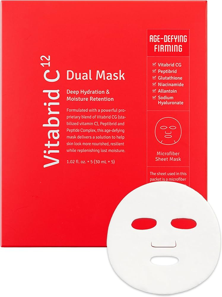 Dual Mask Korean Face Mask for Anti Aging, Firming, Hydrating, Nourishing with Highly Concentrate... | Amazon (US)