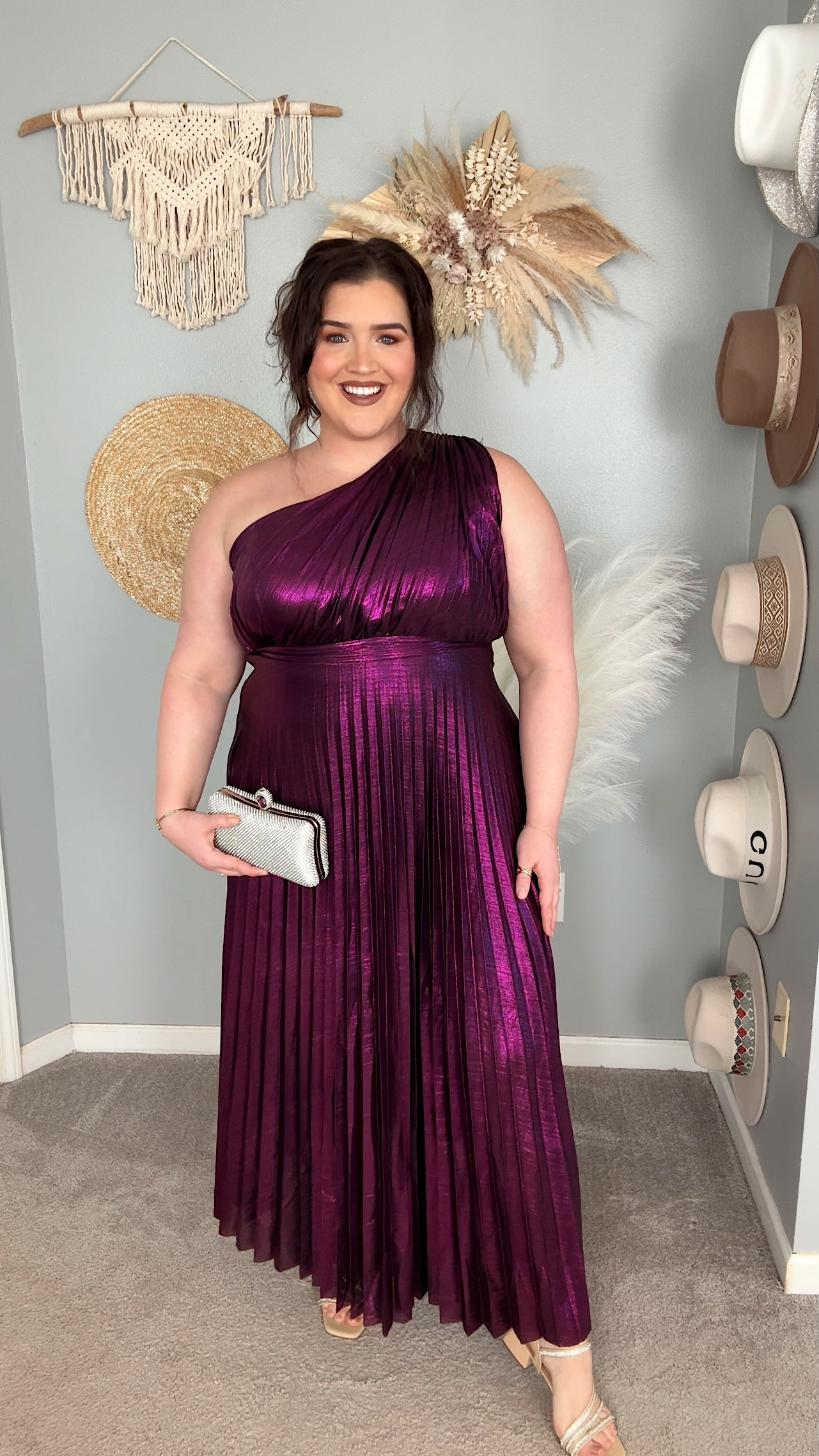 Amazon curvy wedding guest dress under $50! Winter wedding guest outfit inspo that is plus size approved 💒💍👗 Wearing a size XXL

#LTKPlusSize #LTKWedding #LTKFindsUnder50