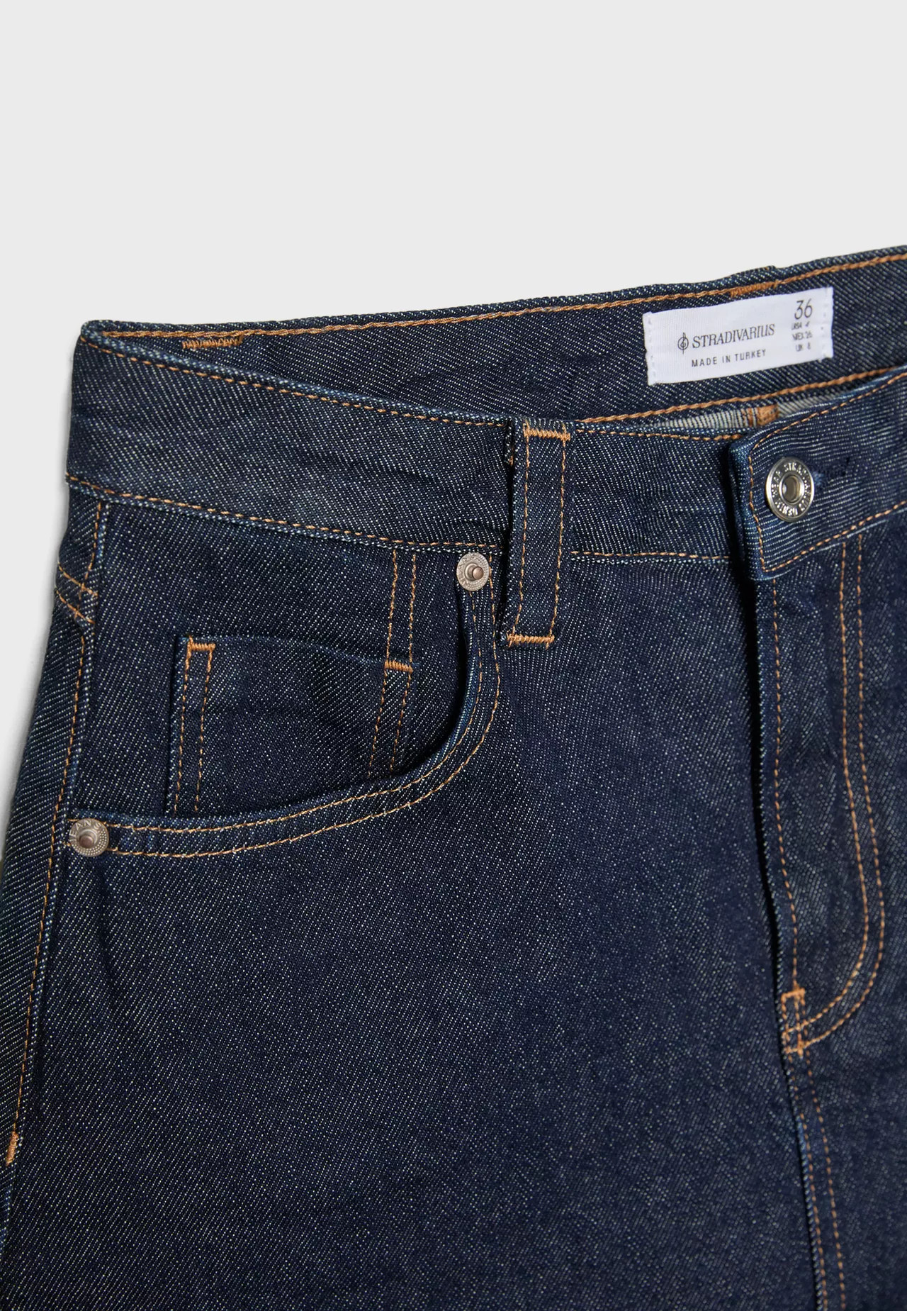 D62 denim skort - Women's Skirts | Stradivarius United Kingdom | Stradivarius (UK)