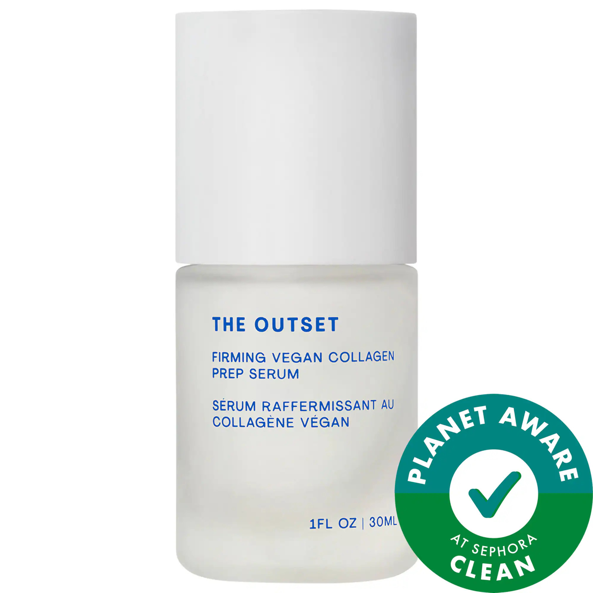 The Outset Firming & Plumping Vegan Collagen Prep Serum 1 oz / 30 mL | Sephora (US)