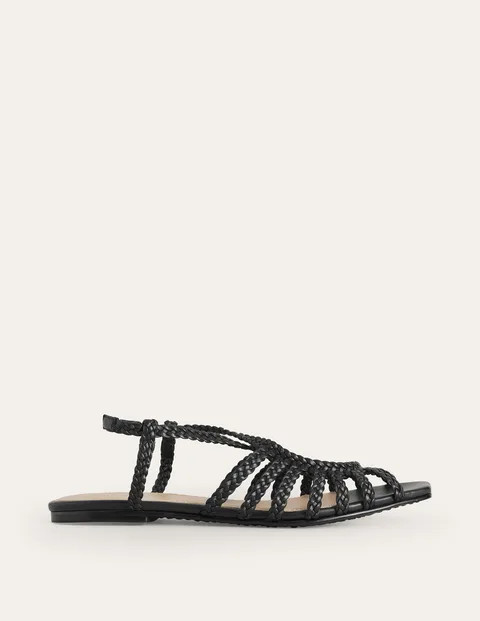 Woven Multistrap Flat Sandals | Boden (UK & IE)