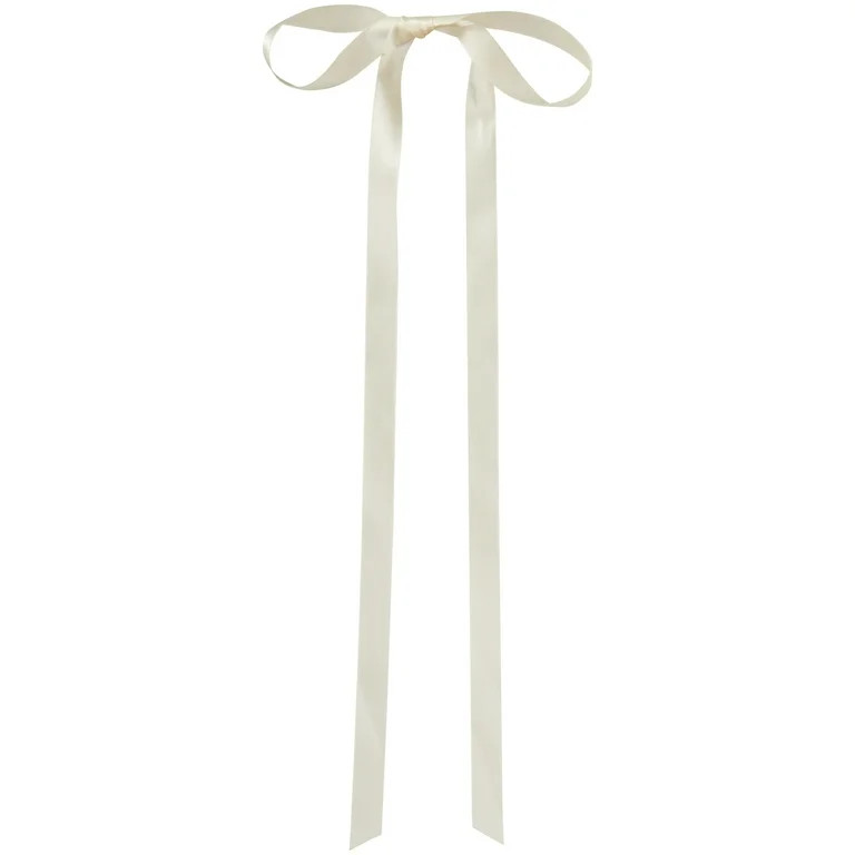 My Texas House Ivory Satin 10 Pack Tie Bows | Walmart (US)