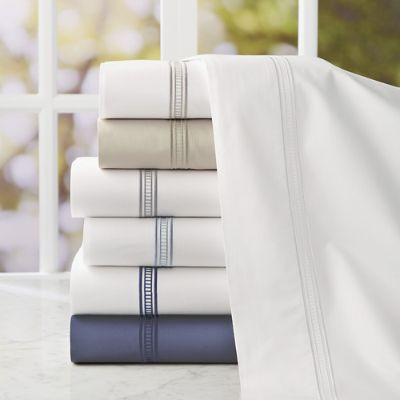 Frontgate Resort Collection™ Ladder Stitch Sateen Sheet Set | Frontgate | Frontgate