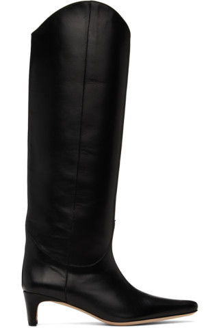 Staud - Black Wally Boots | SSENSE
