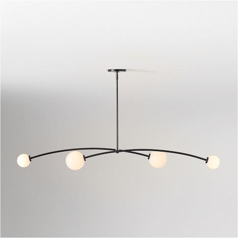 Holling 4-Light Chandelier (54") | West Elm (US)