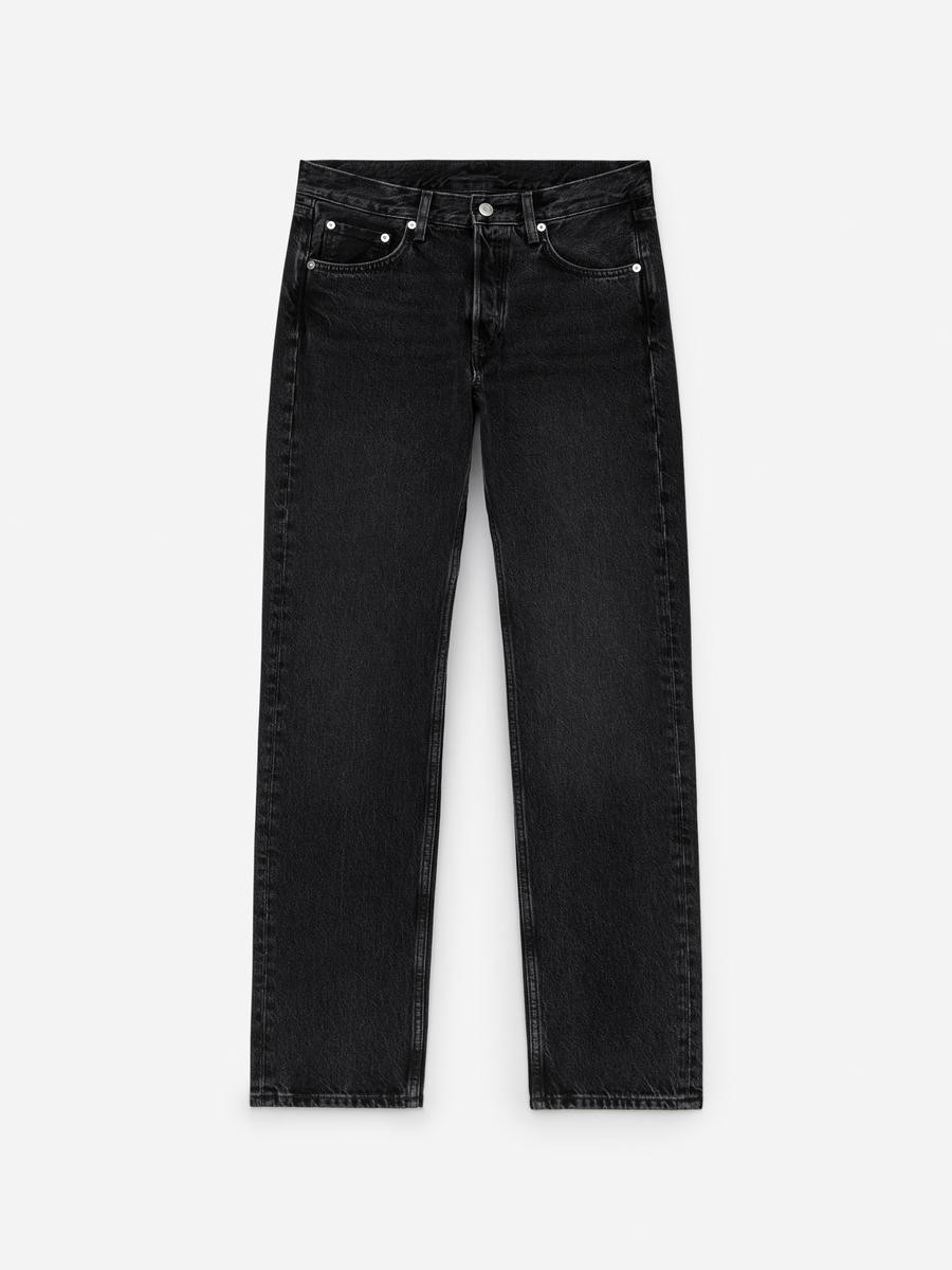 Jean slim droit SNOW – Noir délavé – Femme – ARKET FR | Arket EU
