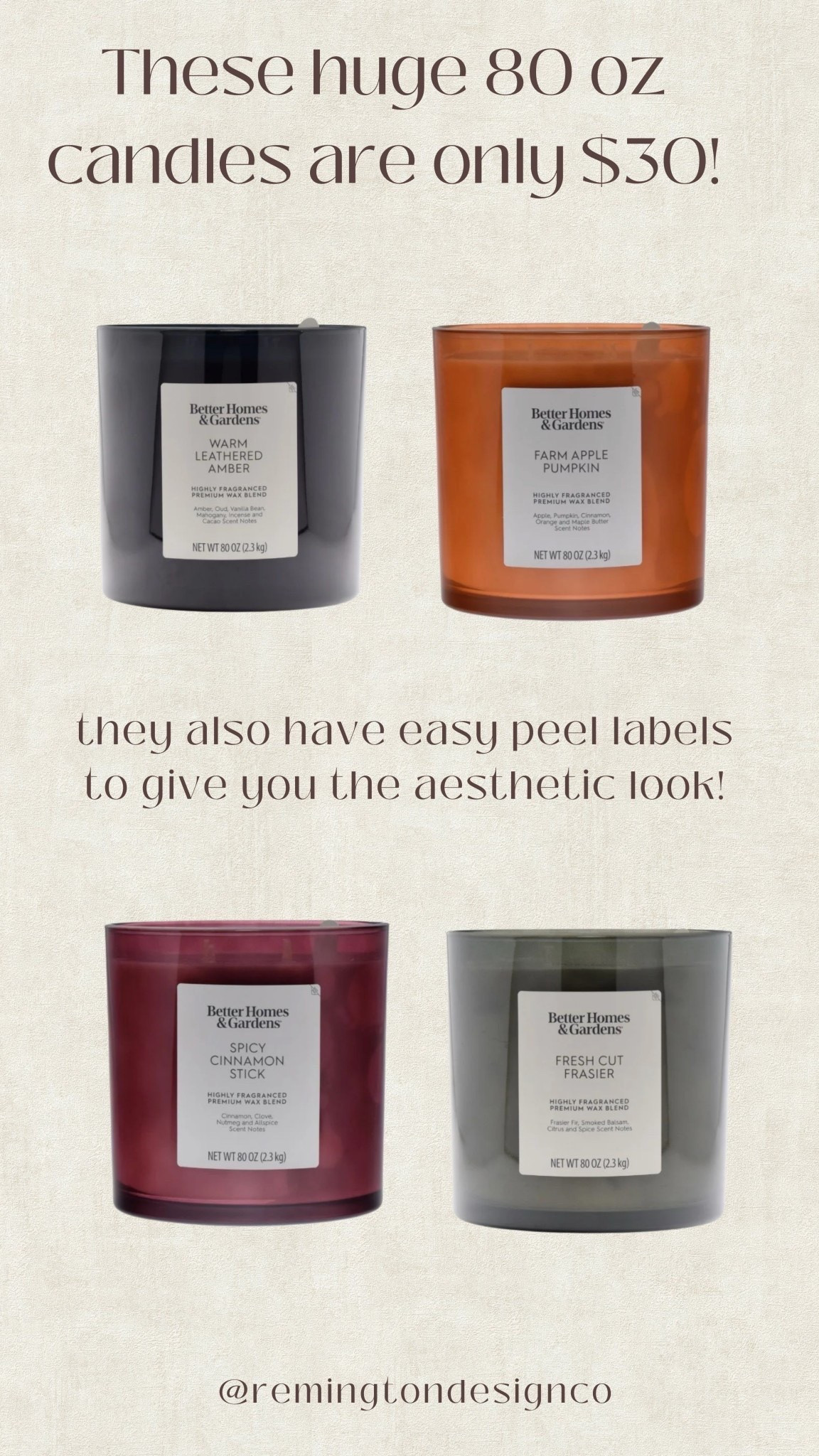 My favorite big candles that have the best fall scents 🤎

Style tips - Candles - Home finds - Fall finds #LTKStyleTip
