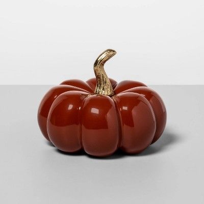4" x 3.3" Cast Metal Pumpkin Orange - Opalhouse™ | Target