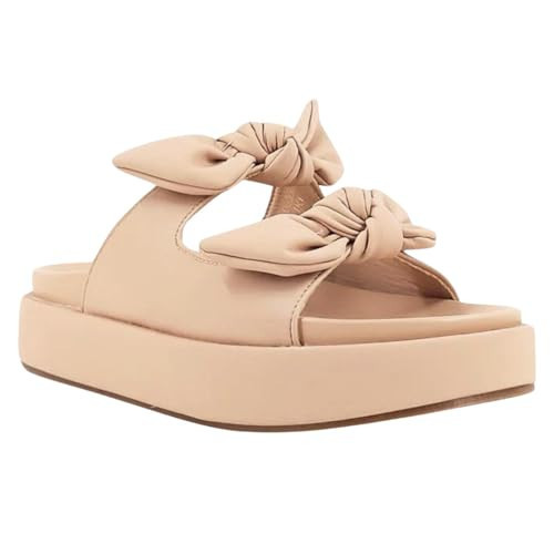 Shu Shop Womens Kiki Platform Athletic Sandals (Nude, US Footwear Size System, Adult, Women, Numeric, Medium, 6) | Amazon (US)