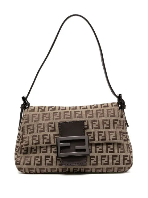 Fendi Pre-Owned Bolsa De Hombro Mamma Baguette 1990-2000 - Farfetch | Farfetch Global