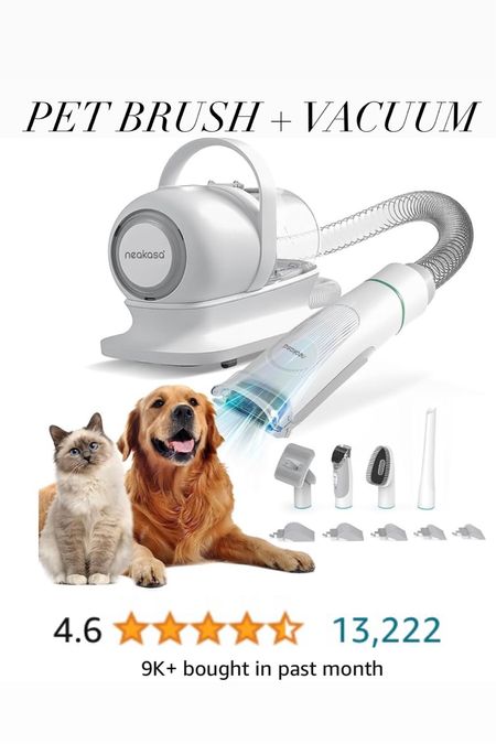 Amazon pet (dog & cat) grooming brush and vacuum

#amazon #viral #tiktok #laurabeverlin #dog 

#LTKhome #LTKfamily #LTKfindsunder100