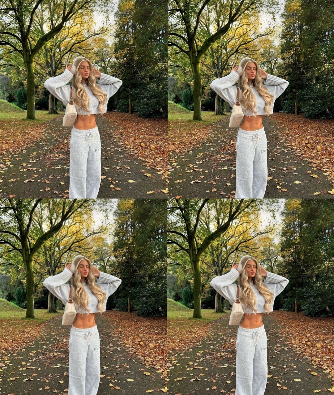 Grey knit coord 

#LTKfestive #LTKCyberWeek #LTKwinter