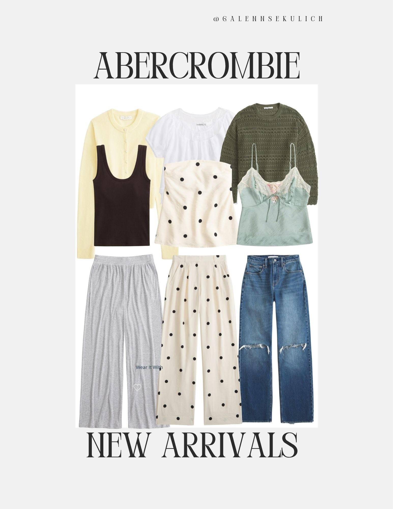 Abercrombie new arrivals on sale! bOGo 50% off + stackable code!! Casual style- Abercrombie style

#LTKdayinmylife #LTKSaleAlert