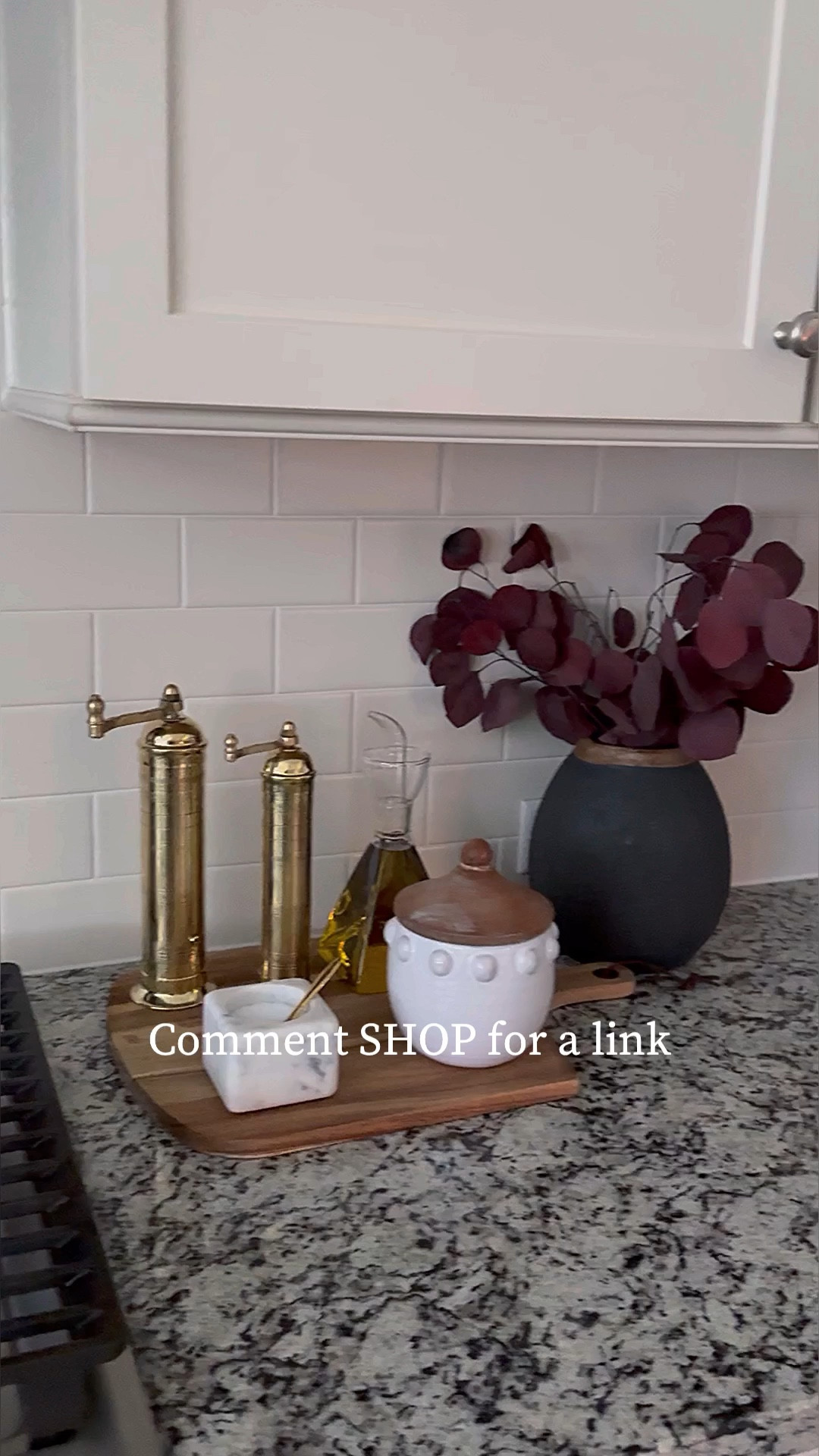 Brass Salt and Pepper Grinders

These are so beautiful and timeless. They gave my kitchen the high end look I was going for. I have the 9” salt grinder and the 10” pepper grinder.

These would make an awesome gift for the chef in your life♥️.

Brass grinders, cutting boards, marble salt bowl, oil dispenser, burgundy eucalyptus, vase, hobnail canister set





#LTKGiftGuide #LTKhome #LTKHoliday