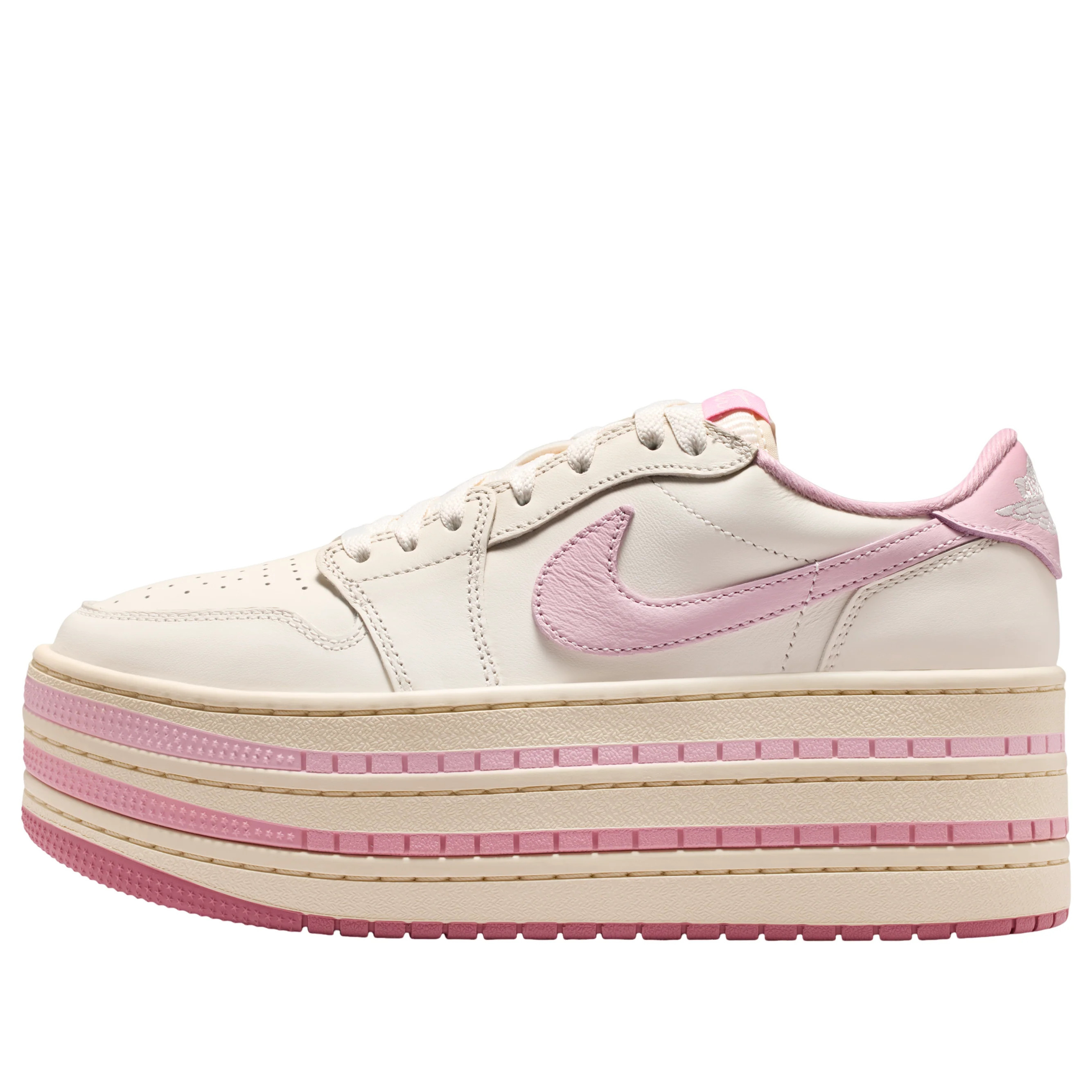 (WMNS) Air Jordan 1 Triple Stack 'Pale Ivory Iced Carmine' HV8288-101 | KICKS CREW