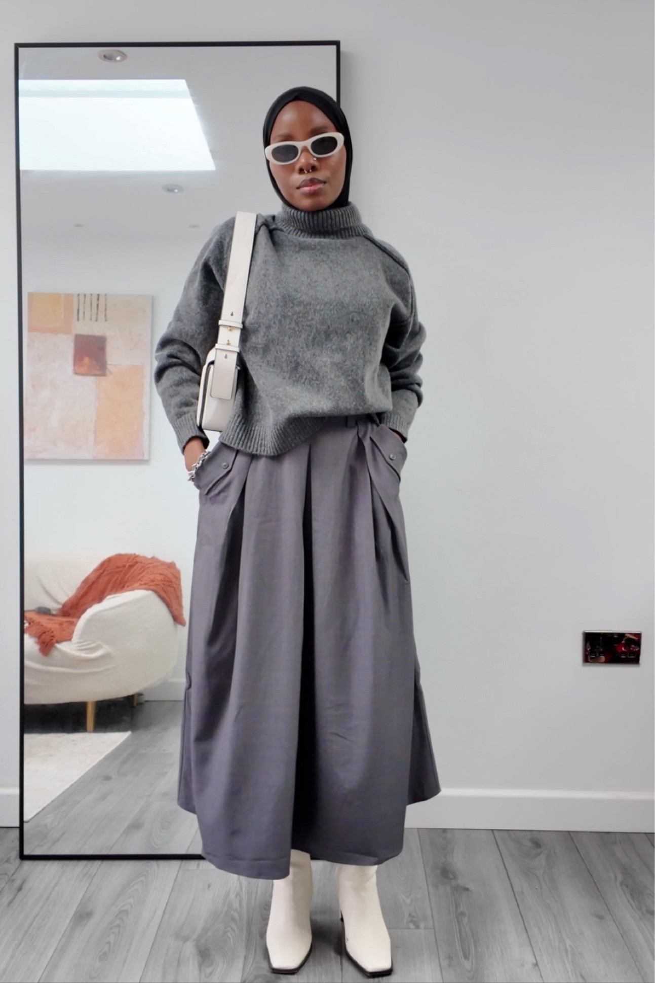 Maxi highly waisted skirt. This is Kirt is so versatile and perfect for autumn. Boots are old but I’ve linked a similar pair. 

#LTKautumn #LTKmodest #LTKuk