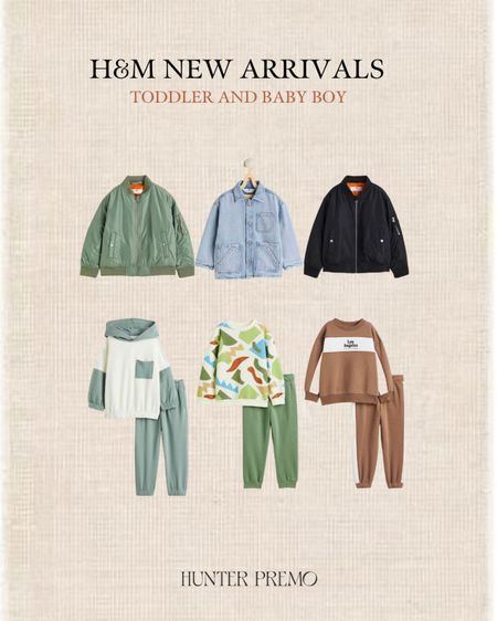 H&M, toddler, matching set, jacket 