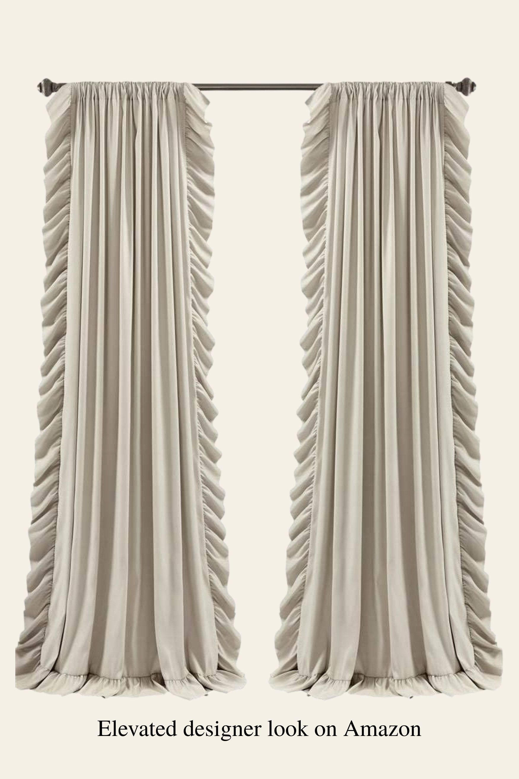 Proof you don’t need designer prices for a polished home ✨ These Lush Decor window curtains from Amazon instantly elevate any bedroom or living space with a soft, tailored look that feels timeless and high-end — without the high-end price tag. Perfect for adding texture, softness, and that finished-home feel on a budget.

Amazon home decor finds, Lush Decor curtains, affordable window treatments, budget friendly home decor, elevated home on a budget, bedroom curtain inspo, living room window panels, neutral home aesthetic, soft drapery panels, elegant home upgrades, Amazon interior finds, polished home look, cozy elevated decor, renter friendly home decor, timeless home style, layered window treatments, chic home essentials, affordable luxury decor, modern classic interiors, home refresh ideas, shop the look, subtle texture decor, calm neutral palette, everyday home upgrades, Amazon decor must haves, high end look for less, designer style on a budget, elevated interiors made easy. 

 #LTKHome