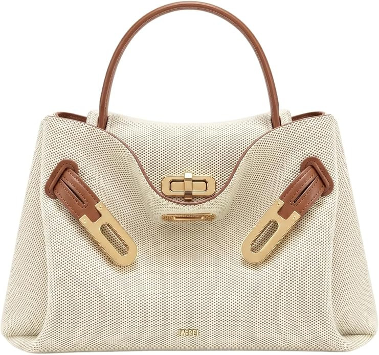 JW PEI Women's Rhea Small Pebbled Double Buckle Shoulder Bag | Amazon (US)