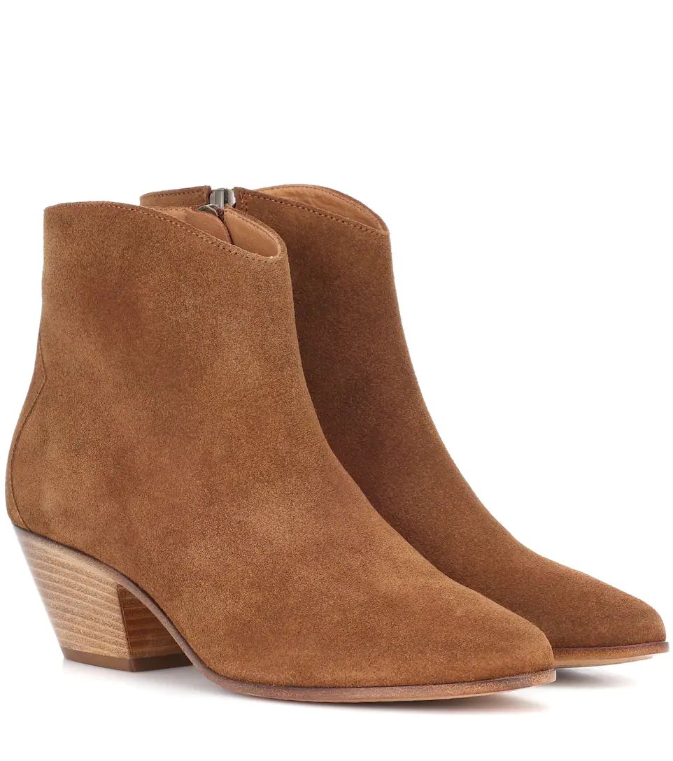 Dacken suede ankle boots | Mytheresa (US/CA)