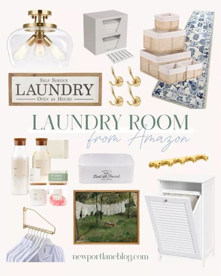 Refresh your laundry room with these Amazon finds! Add in a stylish runner rug, a few new hooks and decor. Plus, plenty of laundry room organization and storage for detergent, dryer sheets, and more. Laundry Room | Amazon Laundry Room | Amazon Laundry (5/19)

#LTKstyletip #LTKfindsunder50 #LTKhome