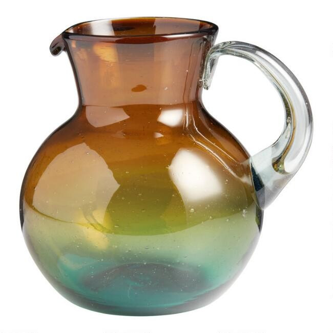 Ombre Monterey Glass Pitcher | World Market