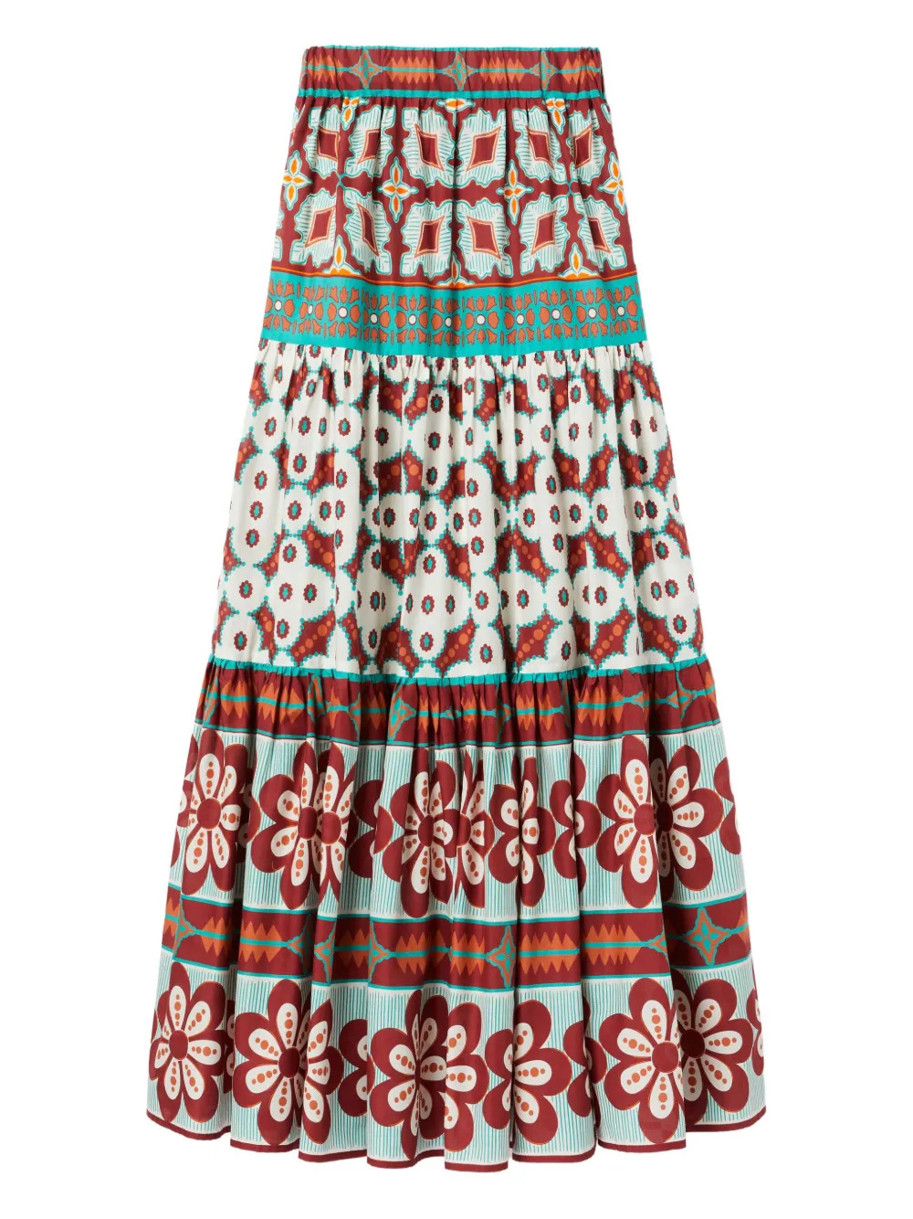 Pagoda-print maxi skirt | Farfetch Global
