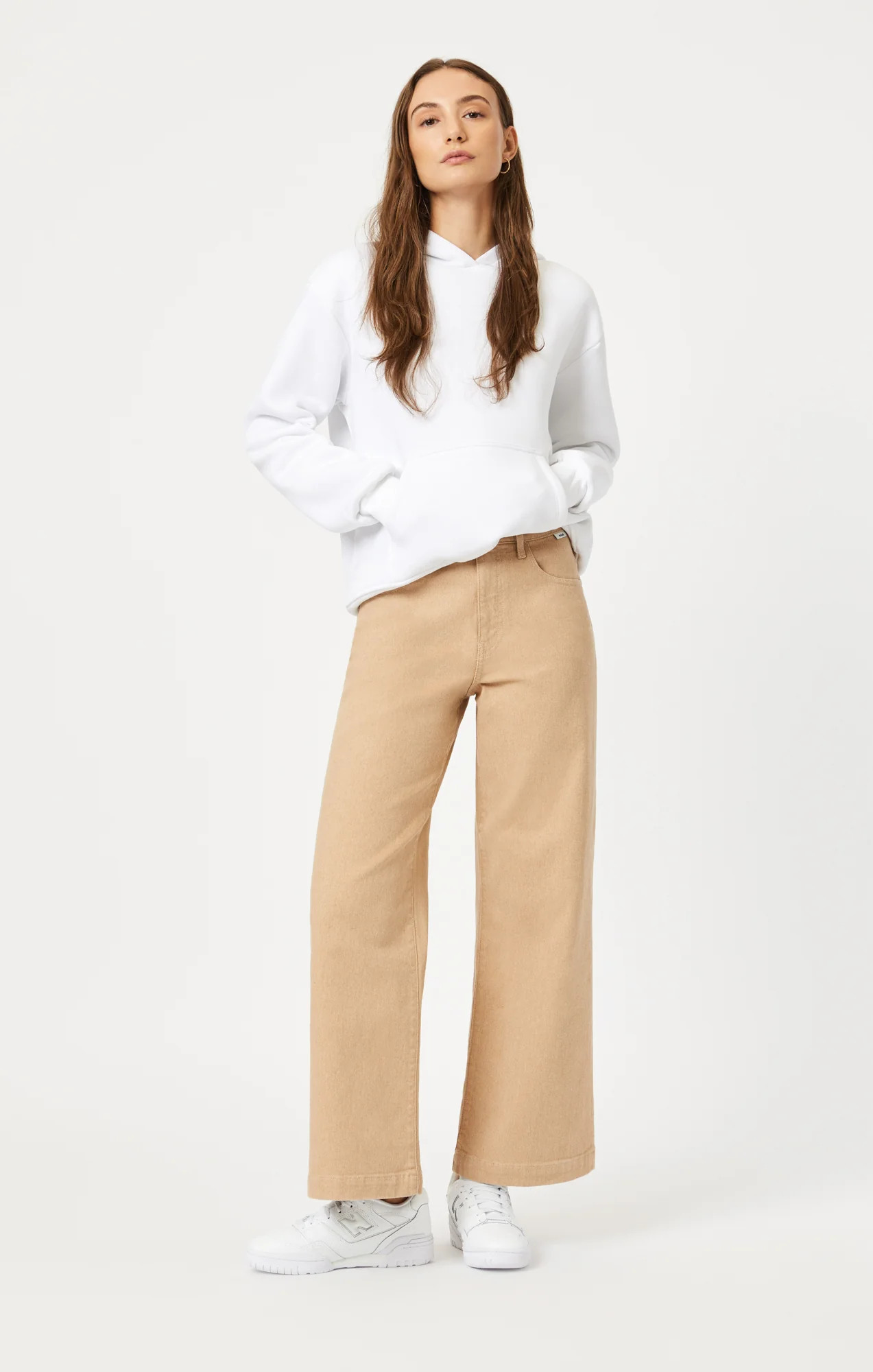 Mavi Women's Paloma Wide Leg In Natural Sand Denim | Mavi CA