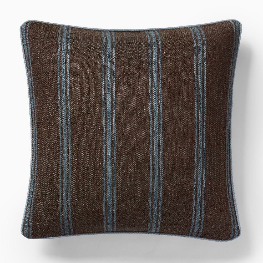 Marled Herringbone Stripe Pillow Cover | West Elm (US)