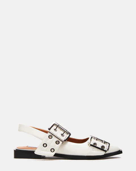 GRAYA WHITE PATENT | Steve Madden (US)