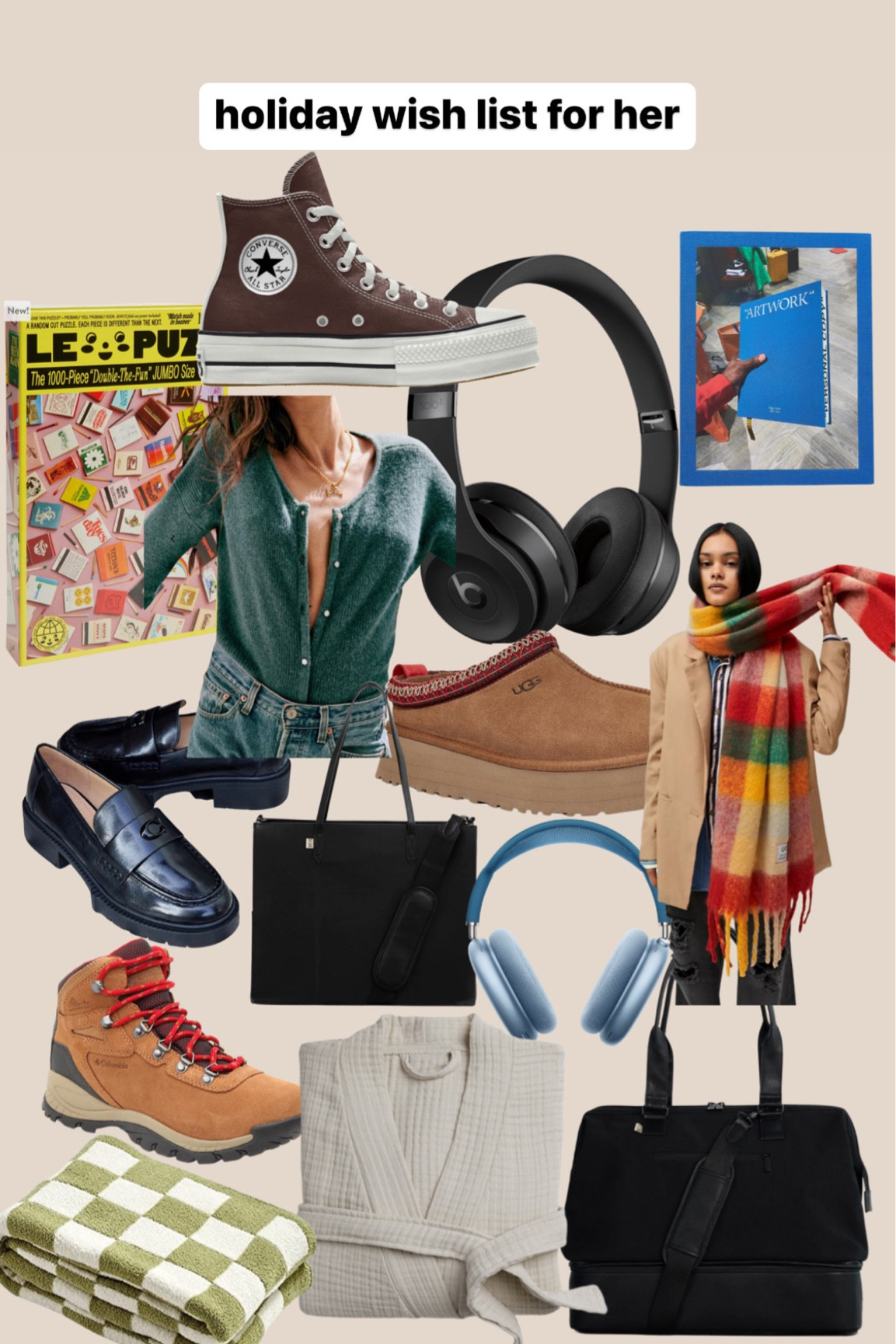 whats on my holiday wishlist so far




Holiday holiday shopping wishlist Christmas list skims apple converse sneakers headphones Ugg’s chunky scarf beis gifts for her 

#LTKSeasonal #LTKHoliday #LTKCyberweek