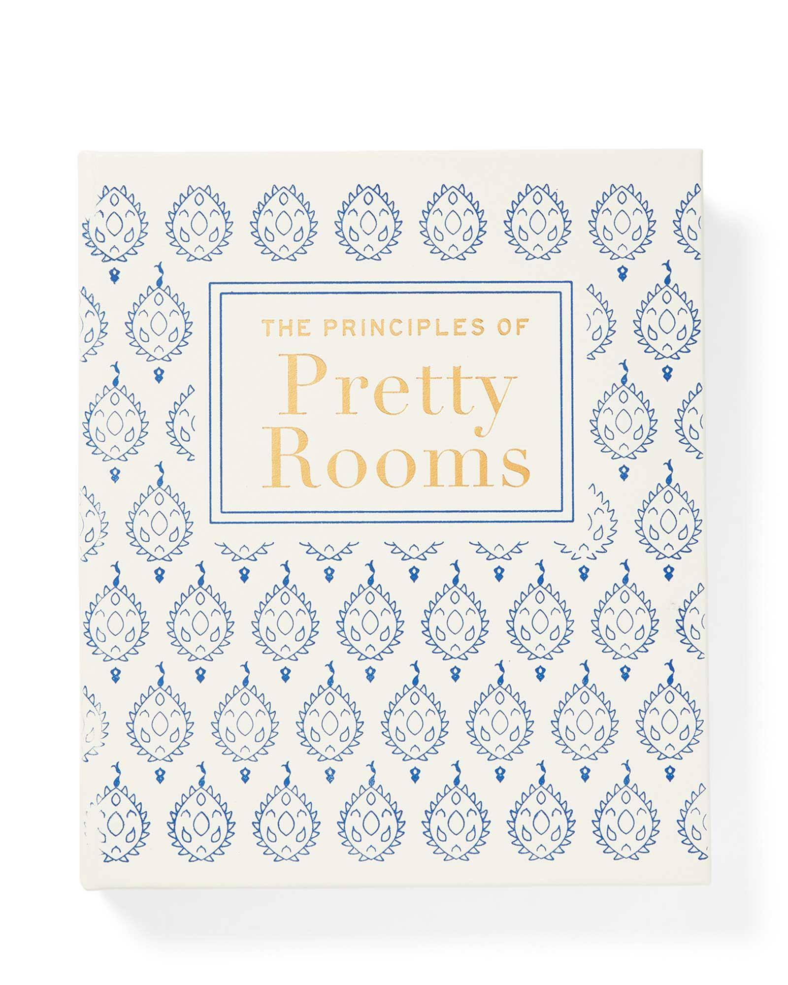 "The Principles of Pretty Rooms" Leather Bound Book by Phoebe Howard | Serena and Lily
