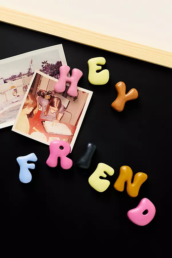 Bubble Letter Magnets | Anthropologie (US)