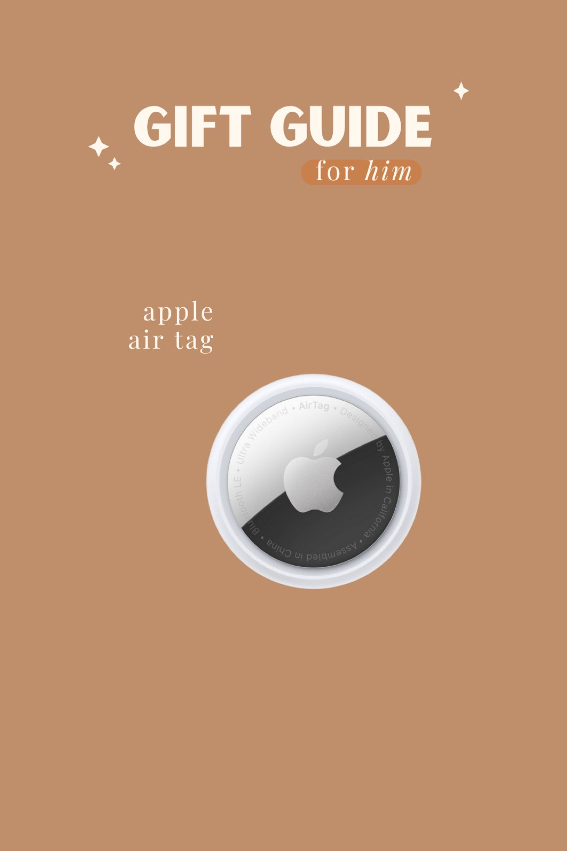 Keep track of things easily with an air tag! 

#LTKGiftGuide #LTKunder50 #LTKFind