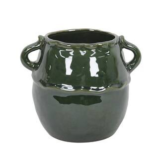 9" Green Ceramic Pot with Handles by Ashland® | Michaels® | Michaels Stores