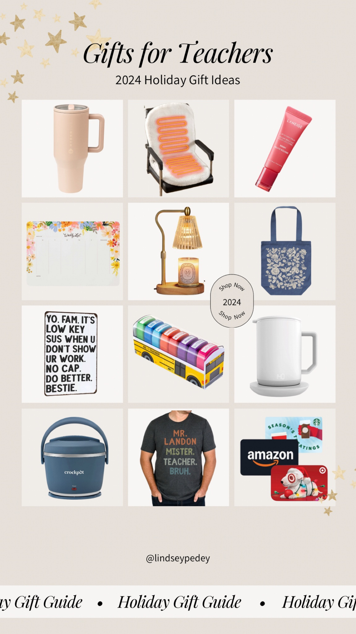 Teacher gifts they actually WANT! Half my BFFs are teachers and this is what’s on their lists. They said for the love, please no mugs unless it’s a Yeti or Ember. Or they’d love a Hydrojug. 

Gift guy, guess for teachers, gifts for her, gifts for him, candle, warmer, tote, Amber mug, stamps, classroom, elementary school, middle school, high school, gift card, seat heater 

#LTKCyberWeek #LTKSaleAlert #LTKGiftGuide