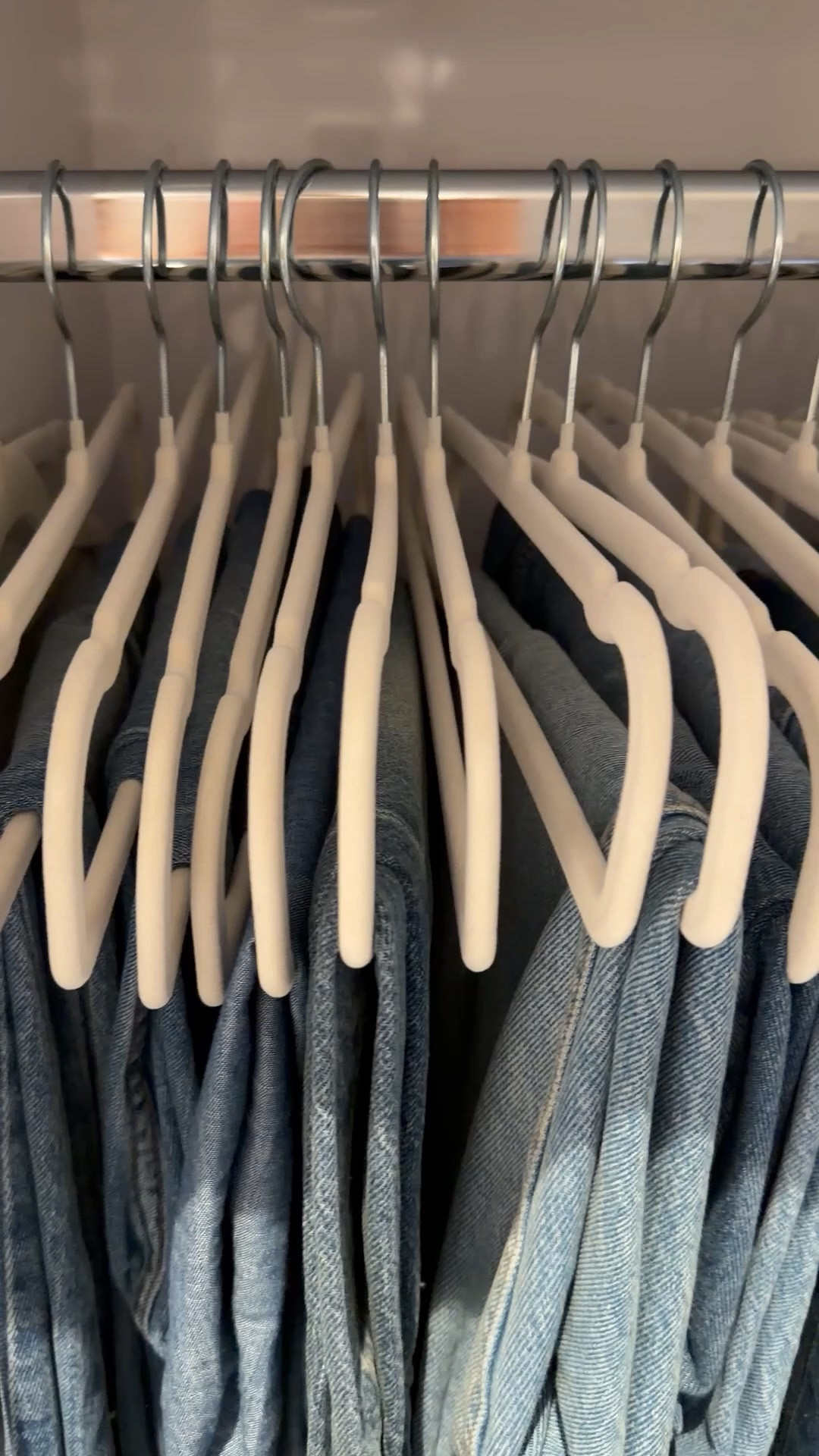 Velvet hangers are perfect for adding a touch of lux to the closet.

#LTKHome