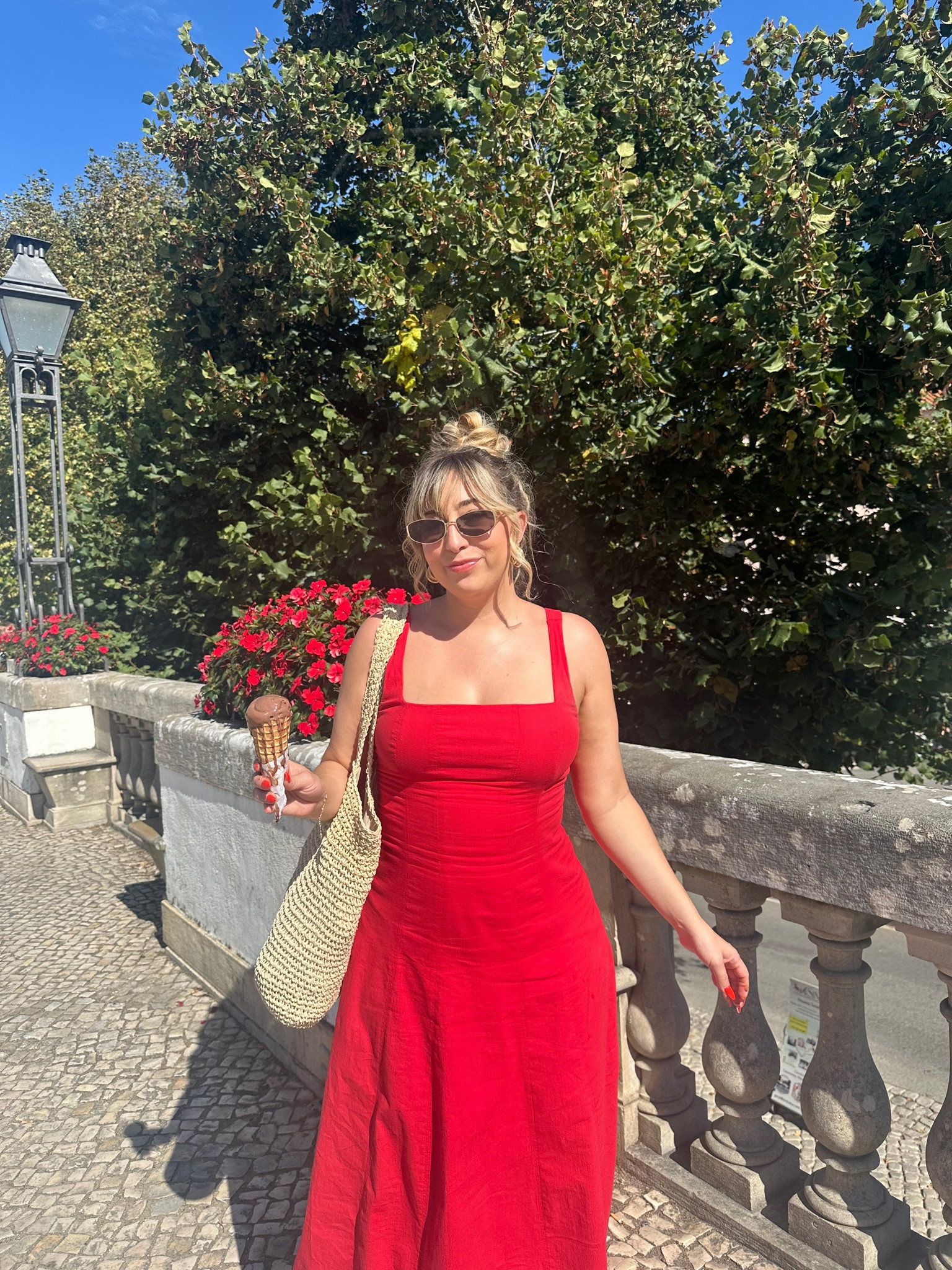 Sightseeing outfit for a day touring the national palace of sintra in Portugal! Love this dress so much! 

#LTKTravel #LTKStyleTip