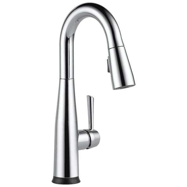 Essa Single Handle Pull-Down Bar / Prep Faucet with Touch2O® Technology in Chrome 9913T-DST | Walmart (US)