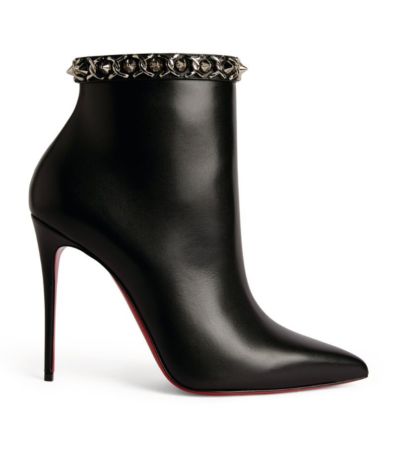 Christian Louboutin Booty Chain Leather Boots 100 | Harrods