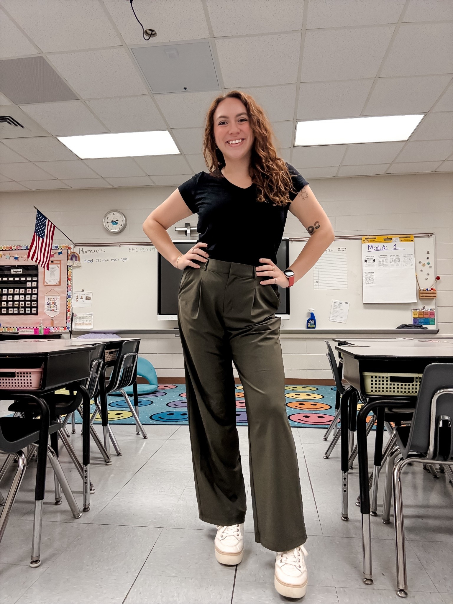 Teacher outfit, teacher style, teacher fashion, workwear, work clothes, work pants, office style, pants for the officee

#LTKWorkwear #LTKFindsUnder100 #LTKFindsUnder50