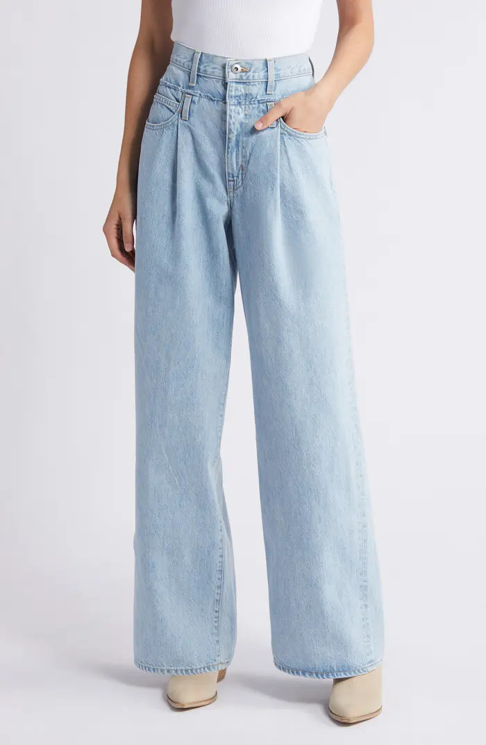 SLVRLAKE Re-Work Eva Taylor Wide Leg Jeans | Nordstromrack | Nordstrom Rack