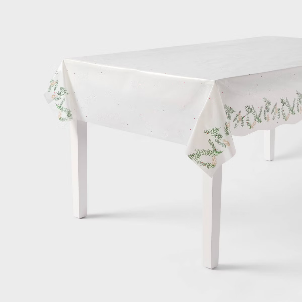 Christmas Evergreen Table Cover - Spritz™ | Target