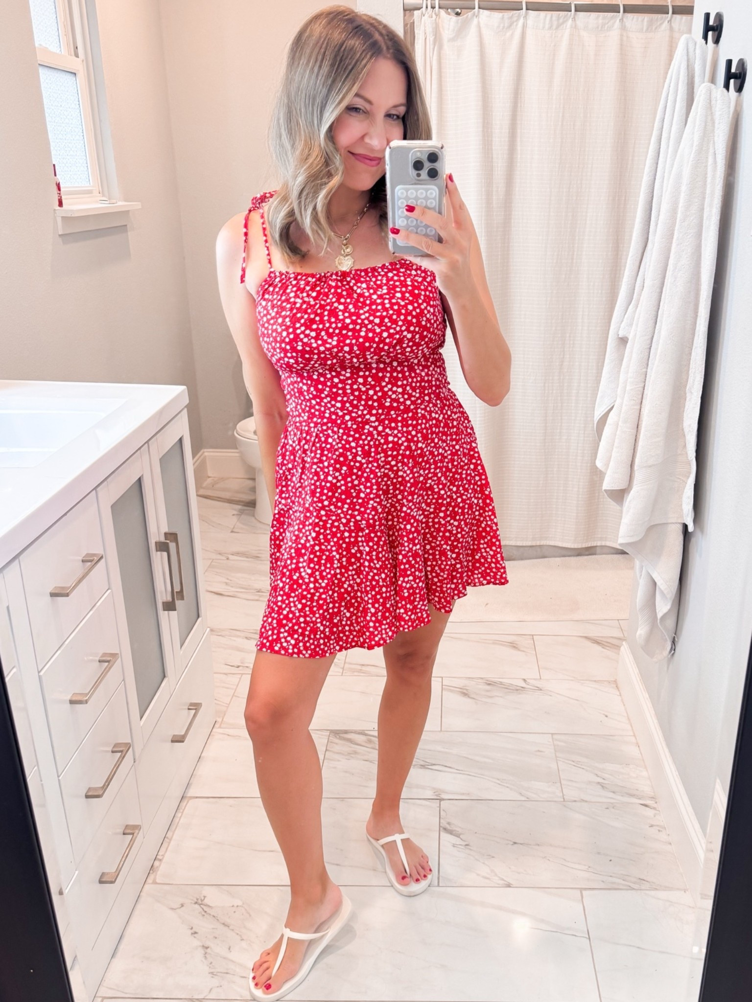 Dress - size small.

#LTKootd #LTKgrwm #LTKmomlife